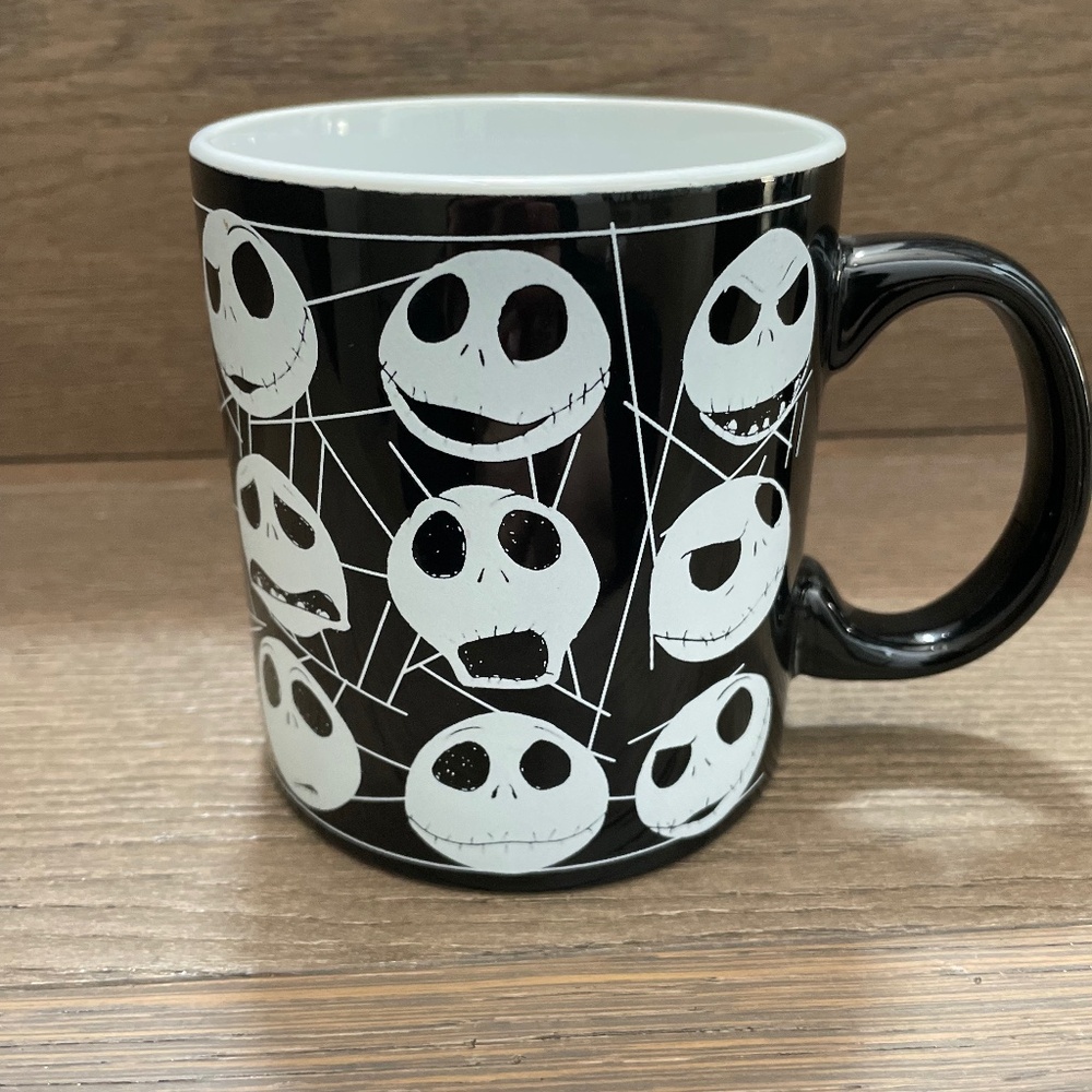 Glow in the dark Nightmare Before Christmas Jack Skellington Mug